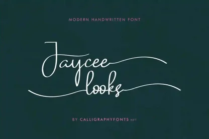 Jaycee Looks Font