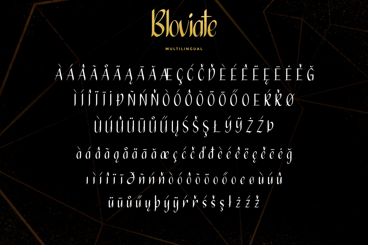 Bloviate By Calligraphyfonts Net