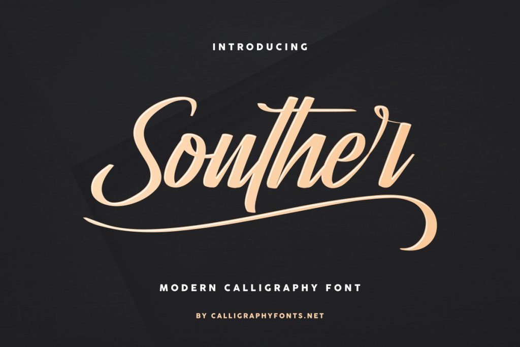 Leathering Font by CalligraphyFonts.net