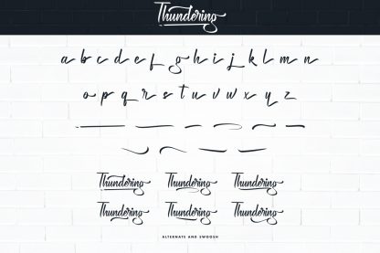 Thundering Font - Image 8