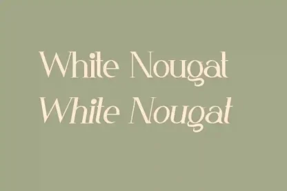 White Nougat