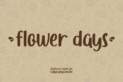 Flower Days