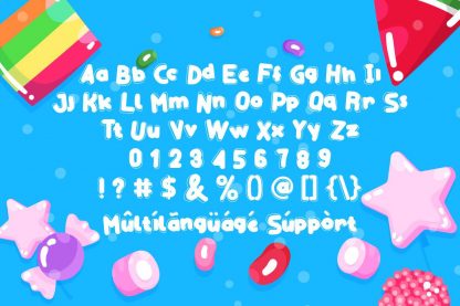 Gummy Candy Font - Image 4