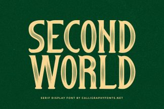 Second World Font