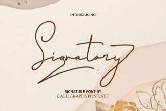 Signatory Font