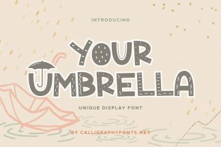 Your Umbrella Font