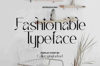 Fashionable Typeface