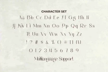 Fashionable Typeface