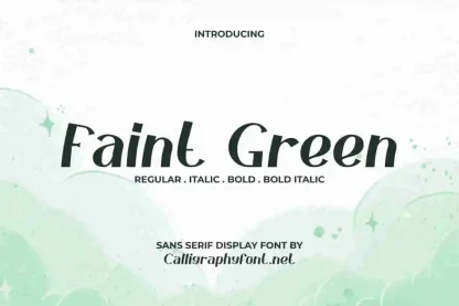 Faint Green