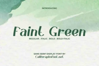 Faint Green