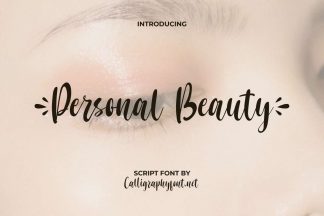 Personal Beauty Font