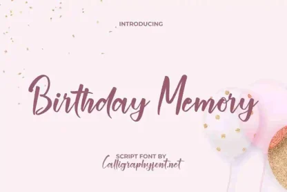 Birthday Memory