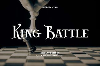 King Battle Font