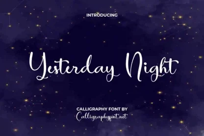Yesterday Night