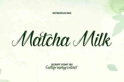 Matcha Milk