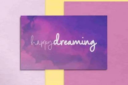 Happy Dreaming