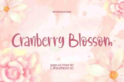 Cranberry Blossom