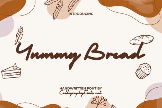 Yummy Bread Font