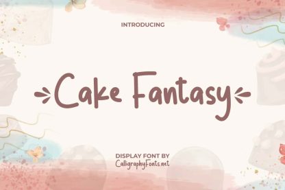 Cake Fantasy Font