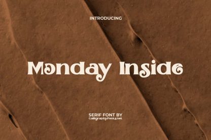 Monday Inside Font