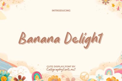 Banana Delight Font