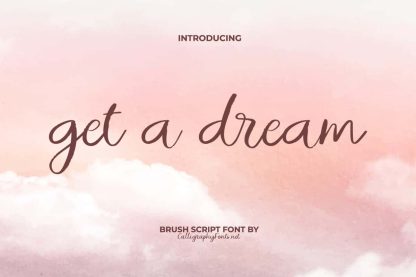 Get A Dream Font