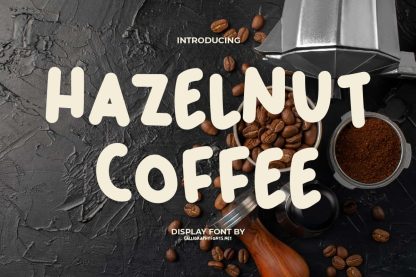 Hazelnut Coffee Font