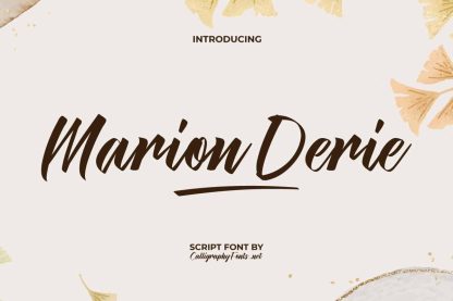 Marion Derie Font