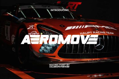 Aeromove Font - Image 9