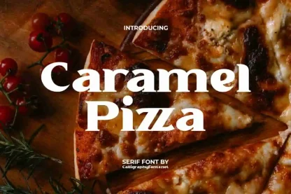 Caramel Pizza