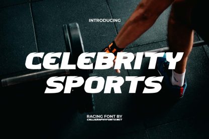 Celebrity Sports Font