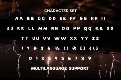 Crazy Storm Font - Image 5