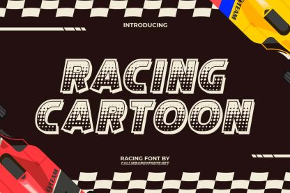 Racing Cartoon Font