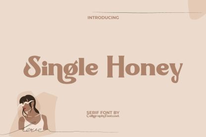 Single Honey Font