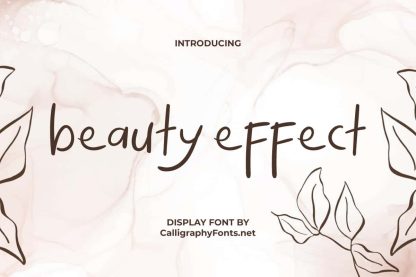 Beauty Effect Font