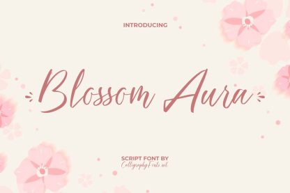 Blossom Aura Font