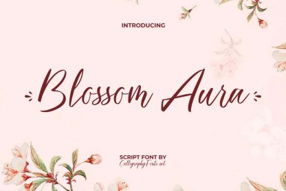 Blossom Aura Font - Image 9