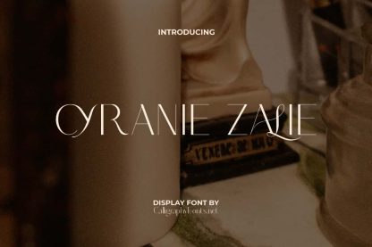 Cyranie Zalie Font