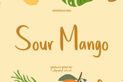 Sour Mango Font