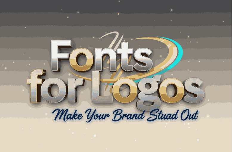 Display fonts for logos