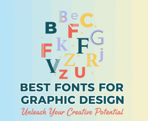 Fonts for graphic design