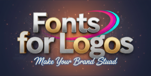 Display fonts for logos