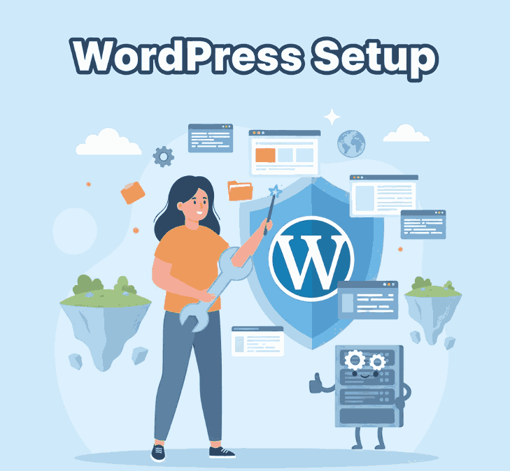Setup WordPress site