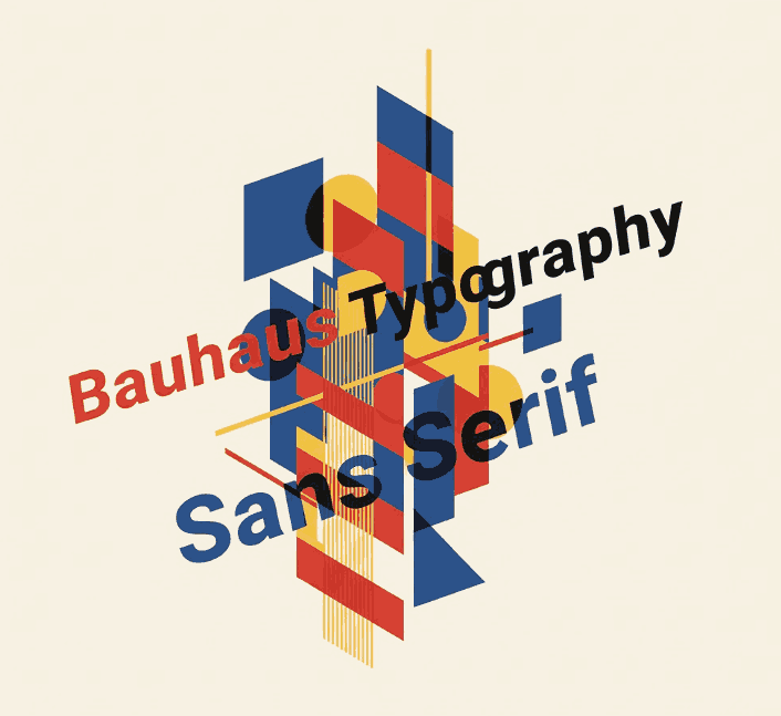 Bauhaus Typography Sans Serif