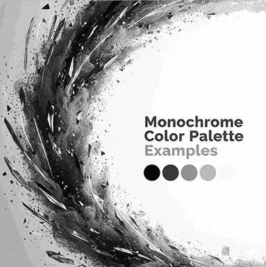 Monochrome Color Palette Examples